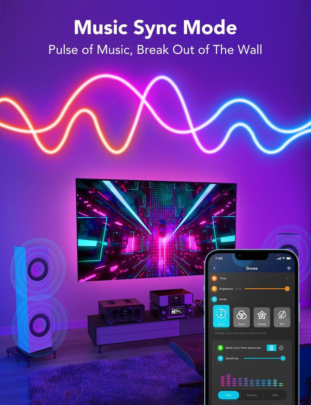 Govee - LED Neon Rope Light ©